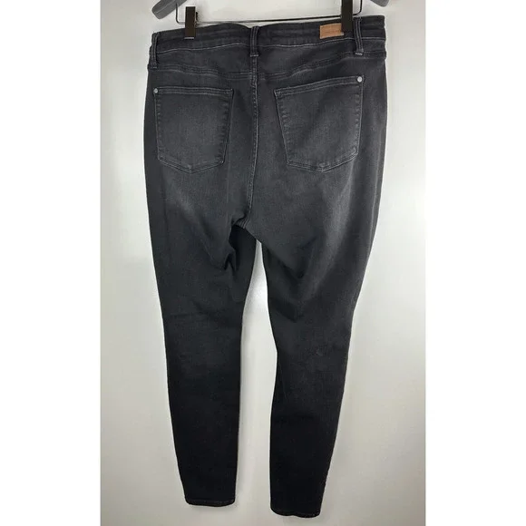 Judy Blue High Rise Skinny Black Denim Jeans Jb88450 Women's Plus Size 20W 20 - Picture 12 of 14